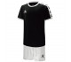 Футбольна форма (комплект) чорно-біла для дітей Kelme COLLEGUE 3883033.9003