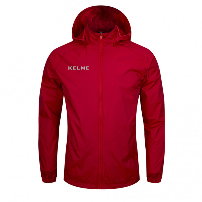 Куртка дощовик червона для дітей KELME Windproof 3803241.9600