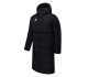 Куртка чорна довга KELME LONG PARKA STREET 3881406.9000