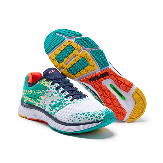 Кросівки біло-бірюзові KELME CUSHION 1.0 46.949.0213