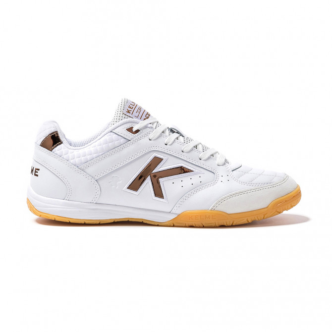 Кросівки для залу (бампи) білі KELME LIGA PRO 55.969.0630