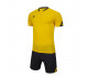 Футбольна форма (комплект) жовто-сіра для дітей Kelme GIRONA 3803099.9737