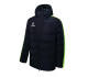 Куртка чорно-зелена для дітей KELME NEW STREET 3883405.9012