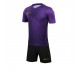Футбольна форма (комплект) фіолетово-чорна Kelme LIGA 3981509.9527