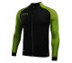 Спортивна кофта чорно-салатова Kelme MONTES 3871300.9012