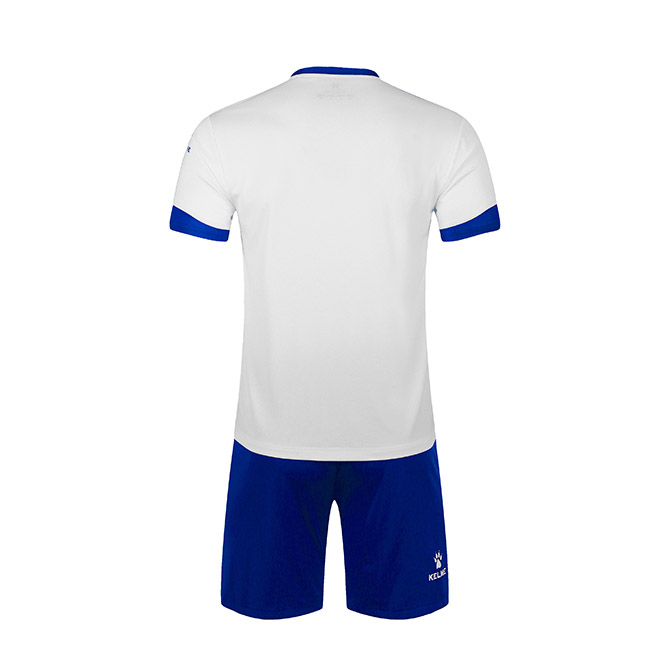 Футбольна форма (комплект) біло-синя для дітей Kelme ALAVES K15Z212C.9104