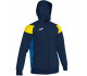 Спортивна кофта синьо-жовта з капюшоном Joma CREW III 101271.339