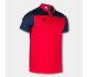Футболка-поло червоно-темно-синя JOMA HOBBY 101371.603