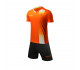 Футбольна форма (комплект) помаранчево-біла для дітей Kelme ALICANTE JR 3883020.99910