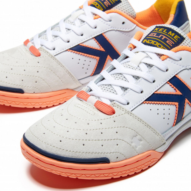 Кросівки для залу (бампи) білі KELME ELITE 55.904.0522