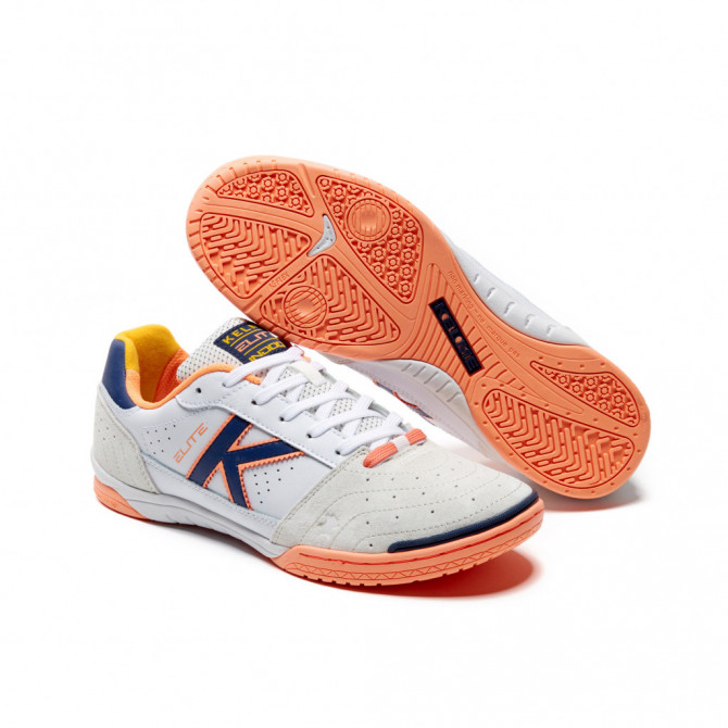 Кросівки для залу (бампи) білі KELME ELITE 55.904.0522